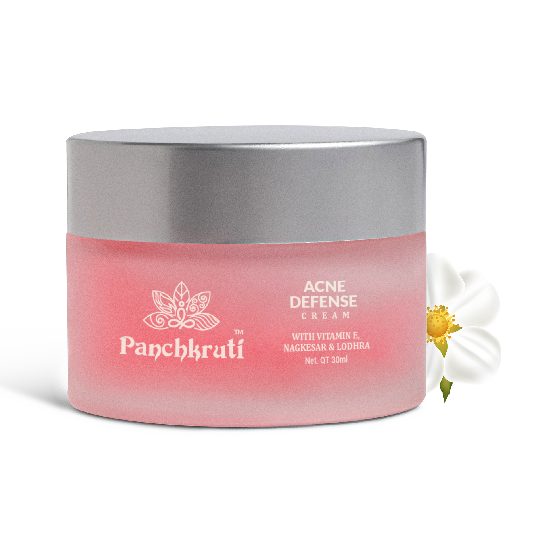 Acne Defense Face Gel With Salicylic Acid, Mandelic Acid & Cinnamon Bark Ext.