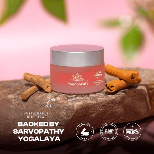 Acne Defense Face Gel With Salicylic Acid, Mandelic Acid & Cinnamon Bark Ext.