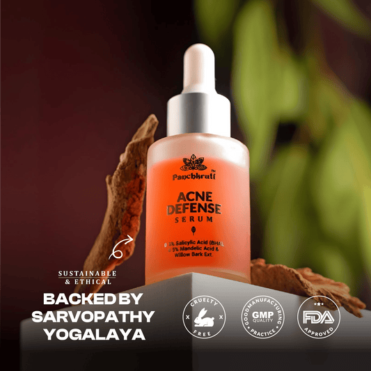 Acne Defense Serum With Salicylic Acid, Mandelic Acid & Willow Bark Extract