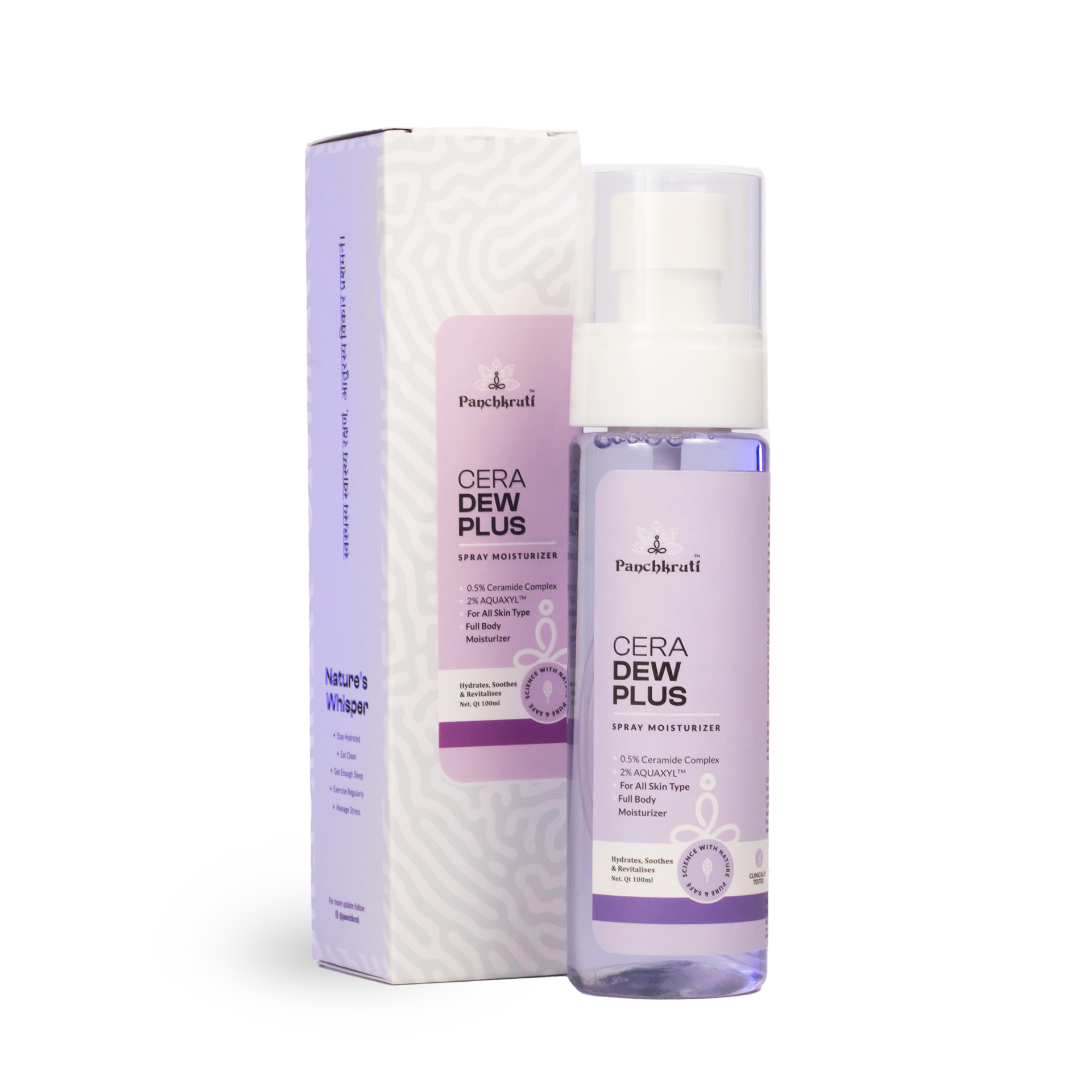 Panchkruti Spray Moisturizer with Ceramide Complex
