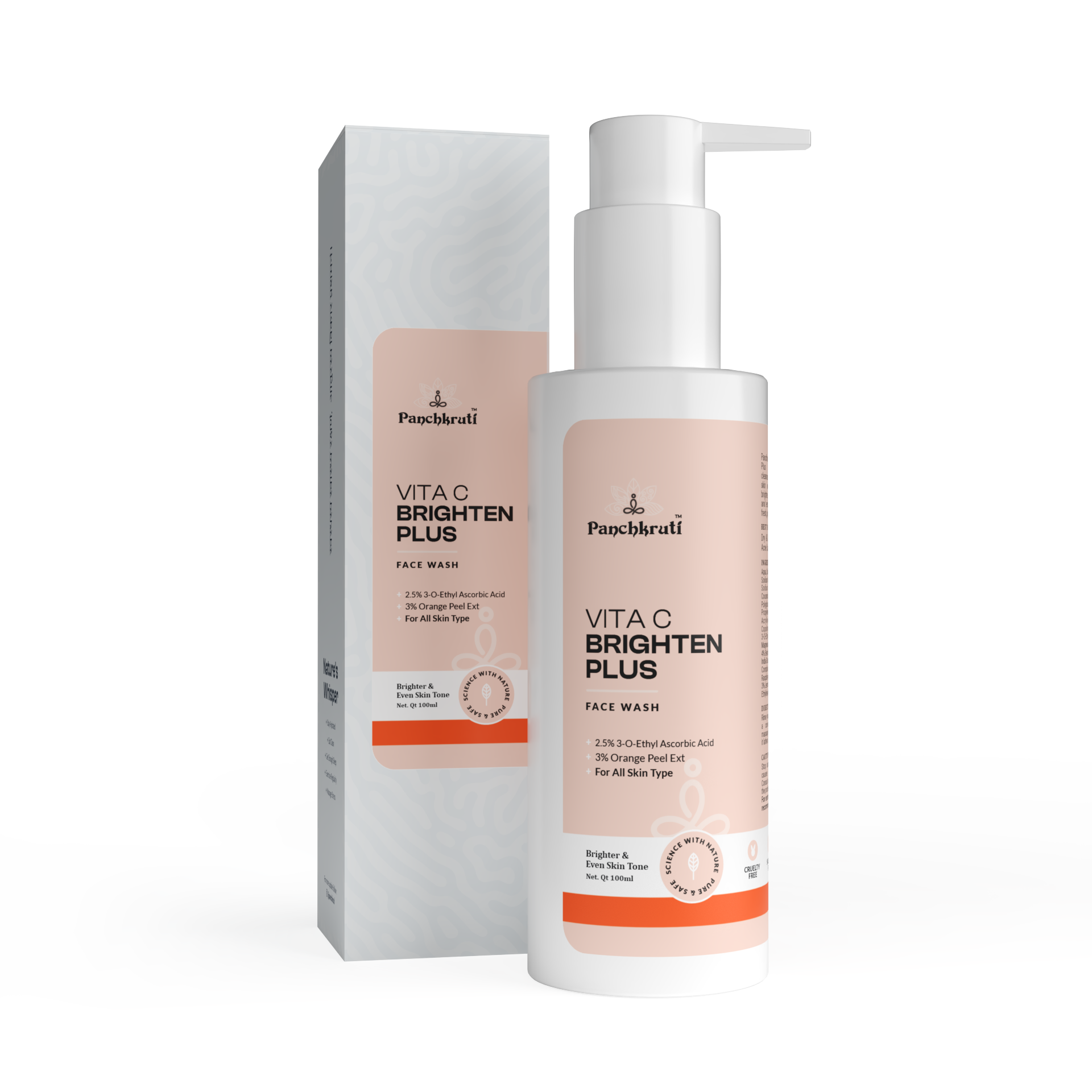 Panchkruti Vitamin C Facewash With 7x Fruit Complex