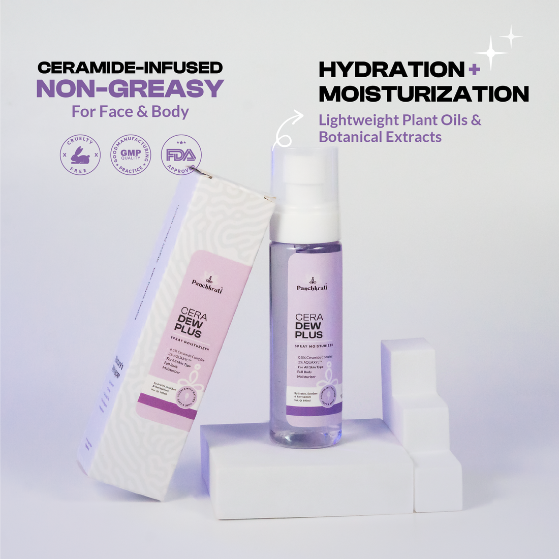 Panchkruti Spray Moisturizer with Ceramide Complex