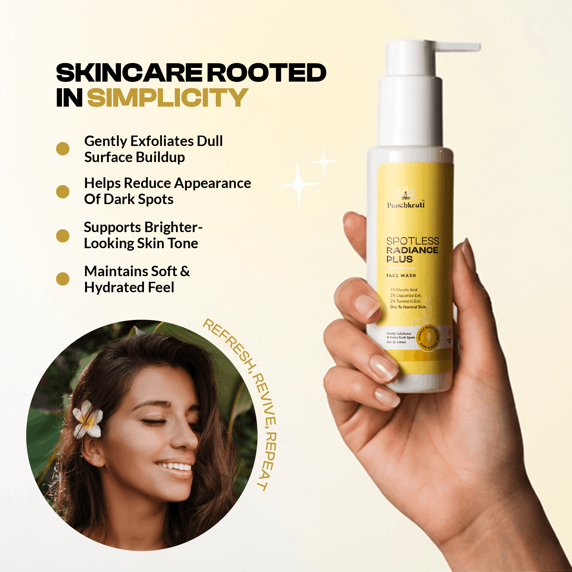 Dark Spot Removal Facewash with AHA