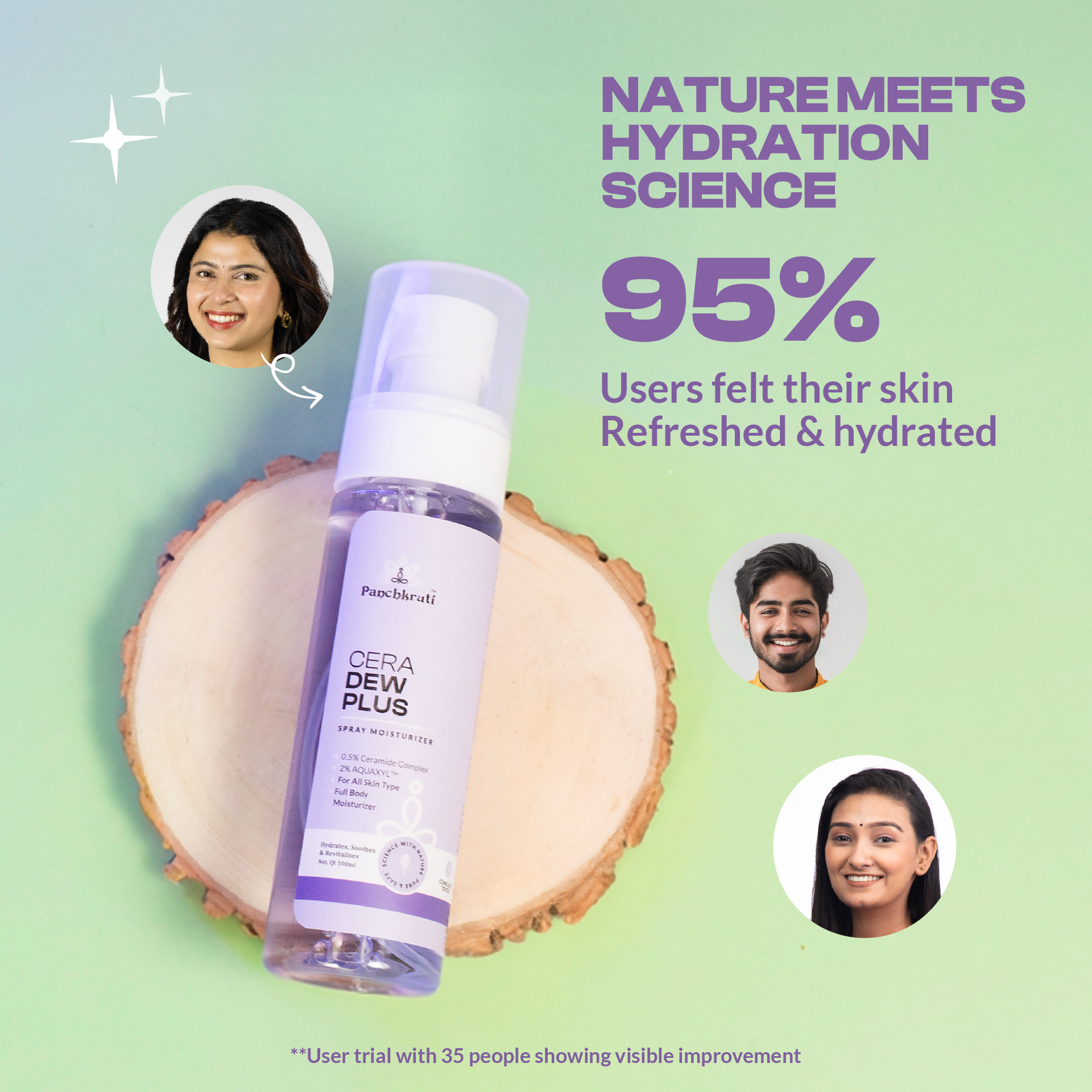 Panchkruti Spray Moisturizer with Ceramide Complex
