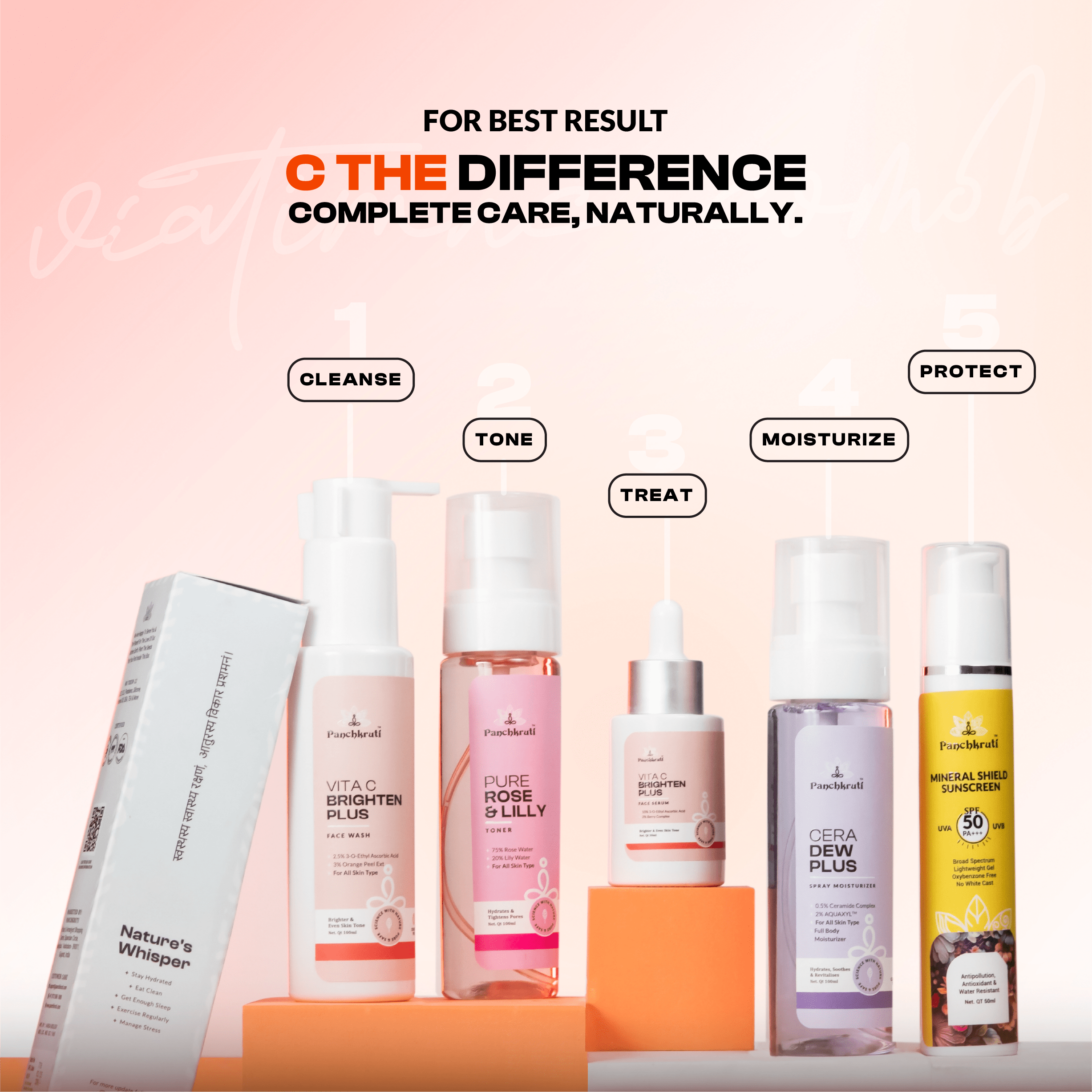 Panchkruti Vitamin C Face Serum With 7x Fruit Complex