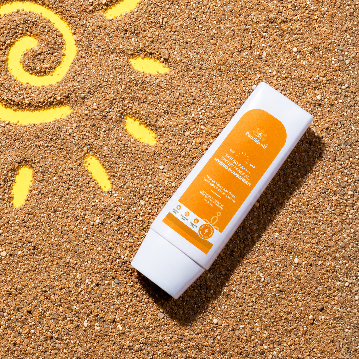 Mineral Sunscreen with 5% Zinc Oxide, Palash, Rose & Watermelon Extracts