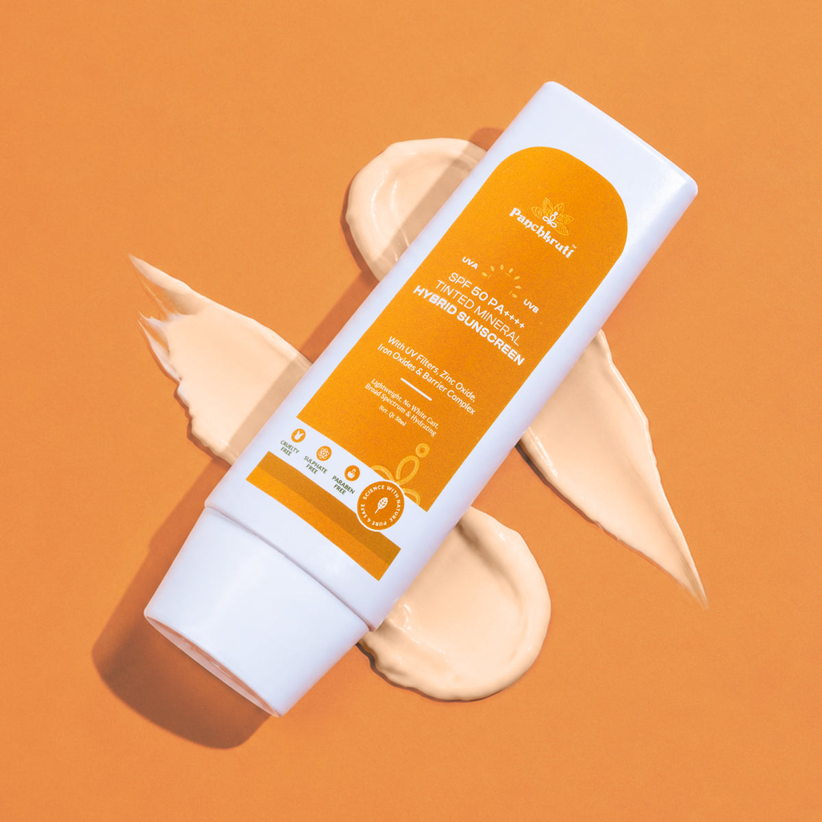 Mineral Sunscreen with 5% Zinc Oxide, Palash, Rose & Watermelon Extracts